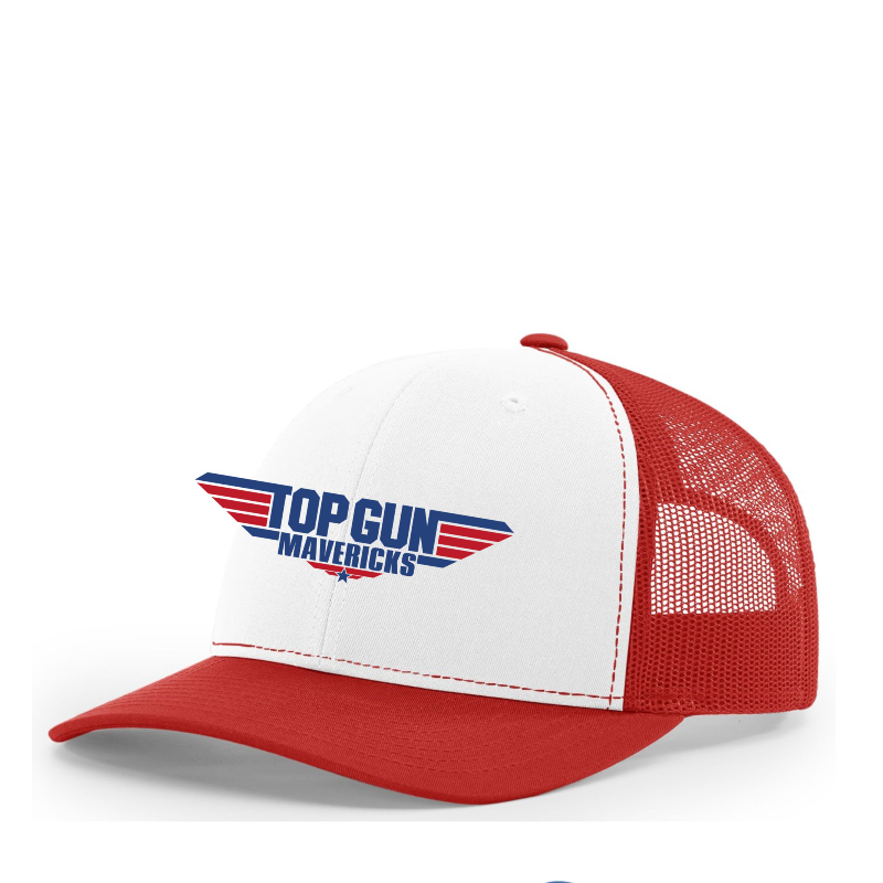 Red Trucker Hat Main Image